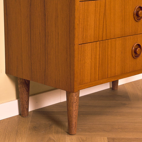 Small Teak Chest of Drawers