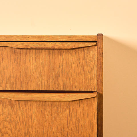 Danish Oak Chest of Drawers