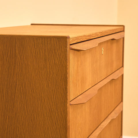 Danish Oak Chest of Drawers