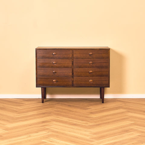 Santos Rosewood Chest of Drawers with Eight Drawers