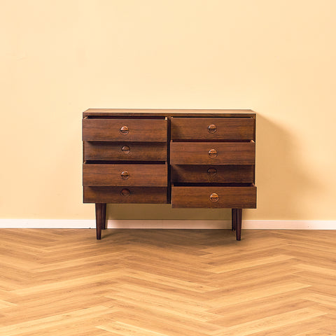 Santos Rosewood Chest of Drawers with Eight Drawers