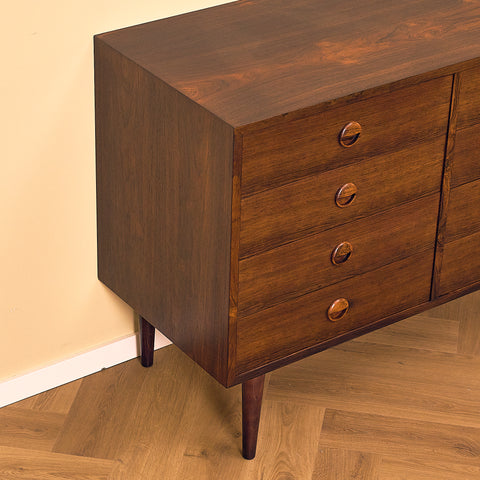 Santos Rosewood Chest of Drawers with Eight Drawers
