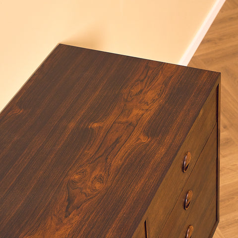 Santos Rosewood Chest of Drawers with Eight Drawers
