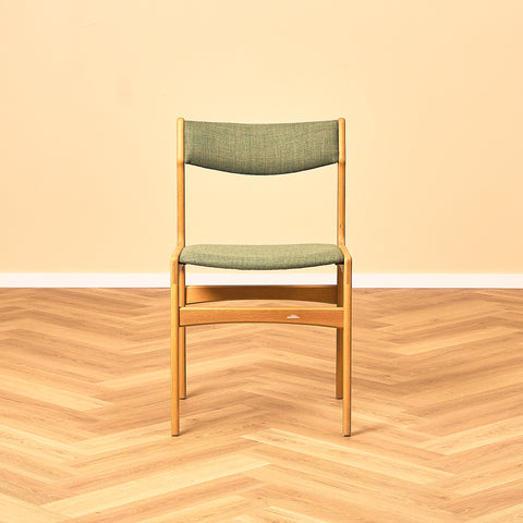 Erik Buch Oak Dining Chair for Nova Stolefabrik