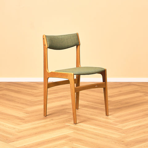 Erik Buch Oak Dining Chair for Nova Stolefabrik