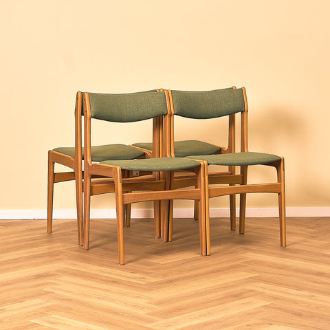 Erik Buch Oak Dining Chair for Nova Stolefabrik