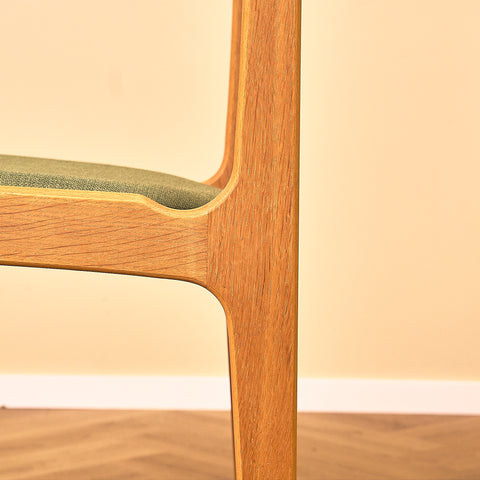 Erik Buch Oak Dining Chair for Nova Stolefabrik