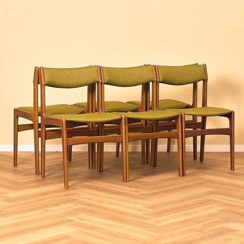 Erik Buch Teak Dining Chair for Nova Stolefabrik