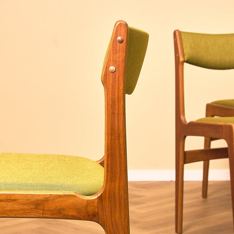 Erik Buch Teak Dining Chair for Nova Stolefabrik