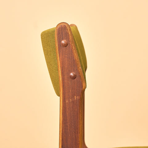 Erik Buch Teak Dining Chair for Nova Stolefabrik