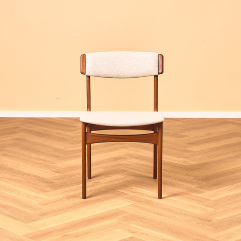 Danish set of 10 dining chairs by Thorso Mobelfabrik
