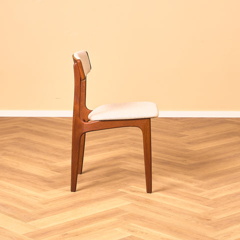 Danish set of 10 dining chairs by Thorso Mobelfabrik