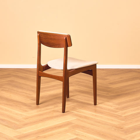Danish set of 10 dining chairs by Thorso Mobelfabrik
