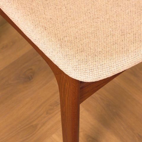 Danish set of 10 dining chairs by Thorso Mobelfabrik