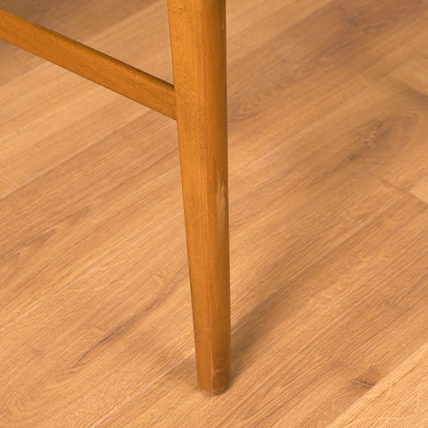 Danish dining chairs in teak and beech