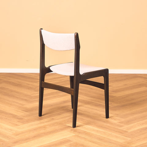 Danish set of 7 dining chairs by Erik Buch for Nova Stolefabrik
