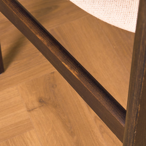 Danish set of 7 dining chairs by Erik Buch for Nova Stolefabrik