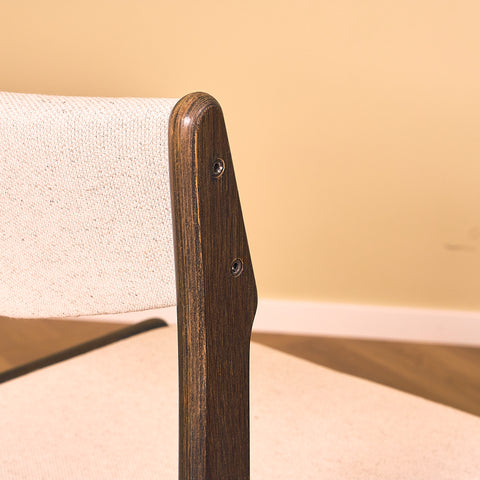 Danish set of 7 dining chairs by Erik Buch for Nova Stolefabrik