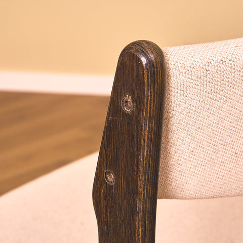 Danish set of 7 dining chairs by Erik Buch for Nova Stolefabrik