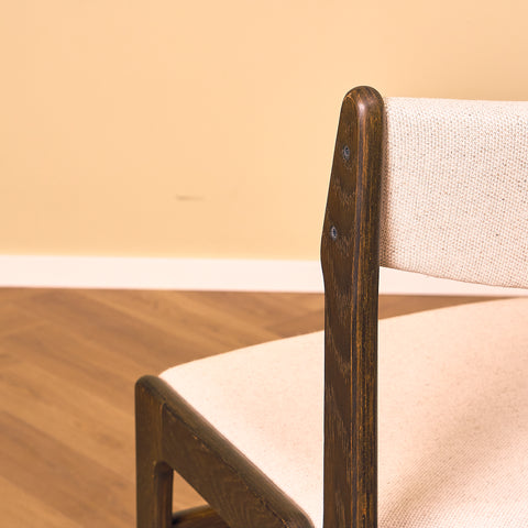 Danish set of 7 dining chairs by Erik Buch for Nova Stolefabrik