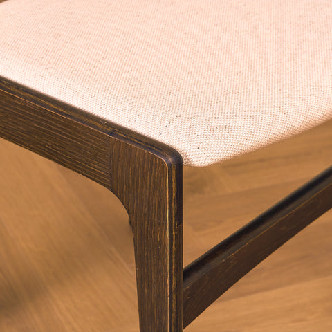 Danish set of 7 dining chairs by Erik Buch for Nova Stolefabrik