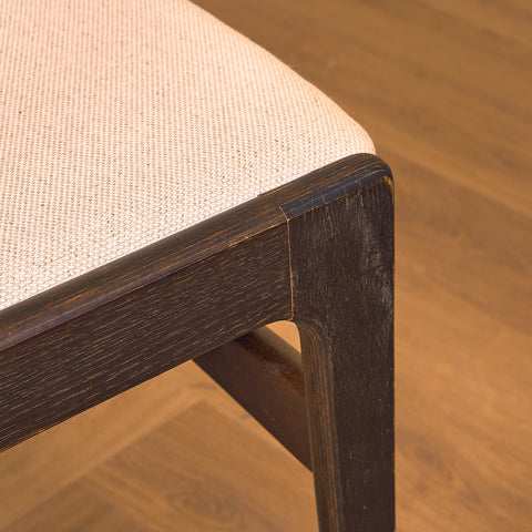 Danish set of 7 dining chairs by Erik Buch for Nova Stolefabrik