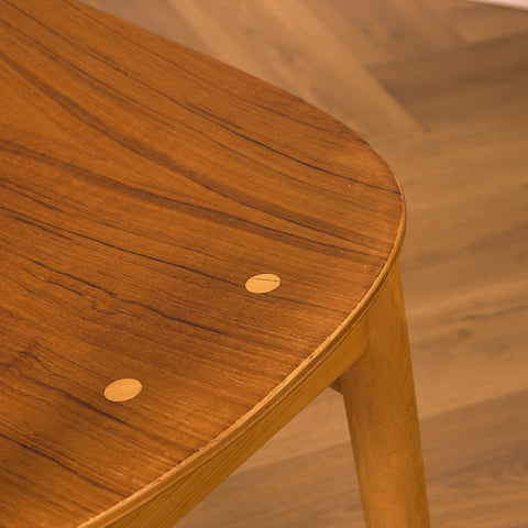 Swedish dining chairs in teak and beech, model 'Eva' by Sven -Erik Fryklund for Hagafors stolfabrik AB, Nässjö