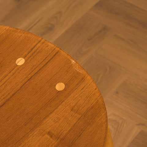Swedish dining chairs in teak and beech, model 'Eva' by Sven -Erik Fryklund for Hagafors stolfabrik AB, Nässjö