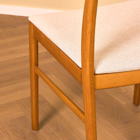 Swedish dining chairs in beech