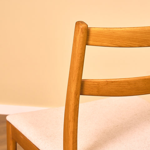 Swedish dining chairs in beech