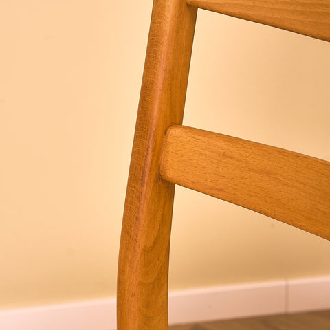 Swedish dining chairs in beech
