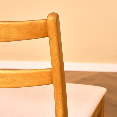 Swedish dining chairs in beech