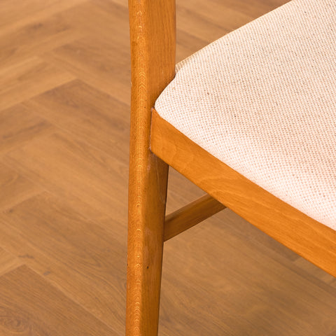Swedish dining chairs in beech