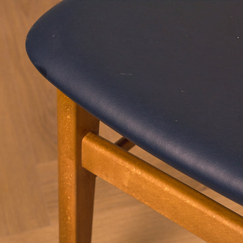 Dining chairs in teak & beech by Farstrup, model 210