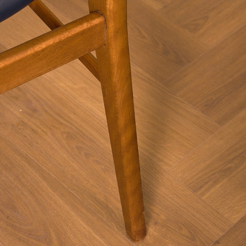 Dining chairs in teak & beech by Farstrup, model 210