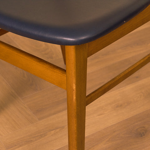 Dining chairs in teak & beech by Farstrup, model 210