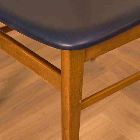 Dining chairs in teak & beech by Farstrup, model 210