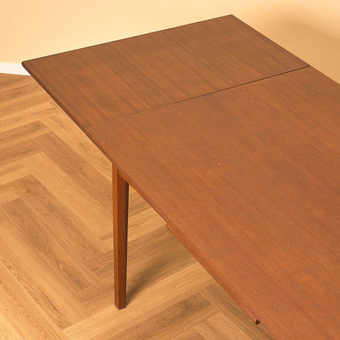 Dark Teak Extendable Dining Table