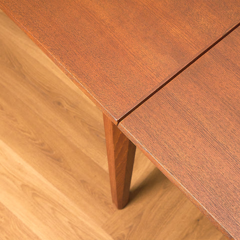 Dark Teak Extendable Dining Table