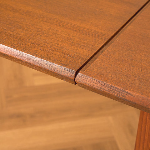 Dark Teak Extendable Dining Table