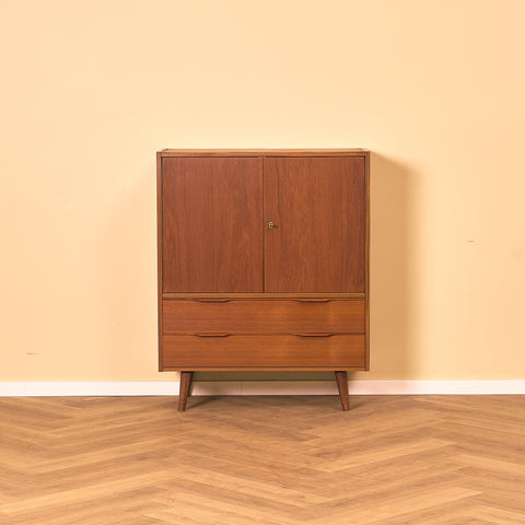 Danish bar cabinet in teak