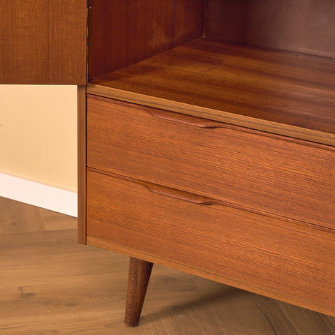Danish bar cabinet in teak