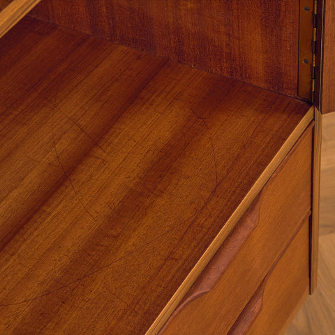 Danish bar cabinet in teak
