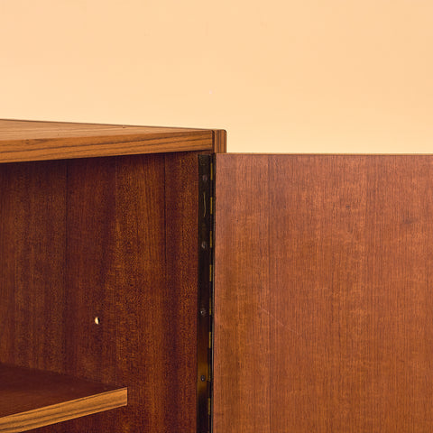 Danish bar cabinet in teak