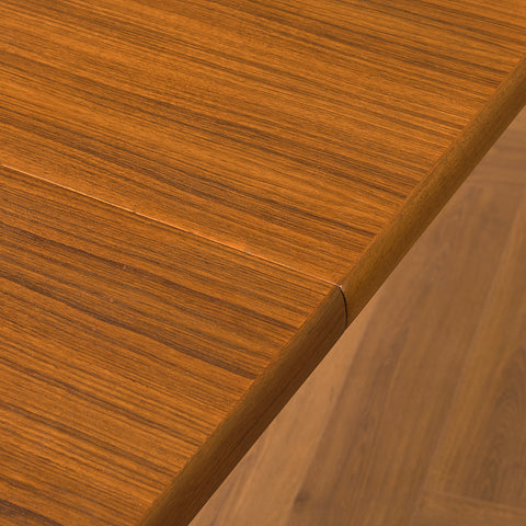 Swedish dining table in teak and oak by Peter Hvidt & Orla Mølgaard Nielsen for Bodafors