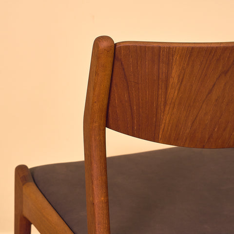 Danish set of 4 dining chairs, model '49' by Erik Buch for Sorø Stolefabrik