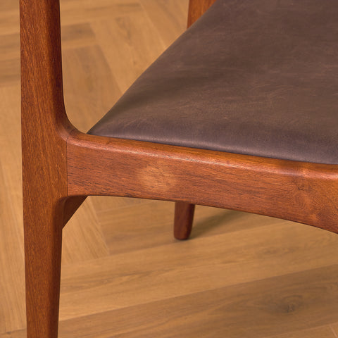 Danish set of 4 dining chairs, model '49' by Erik Buch for Sorø Stolefabrik