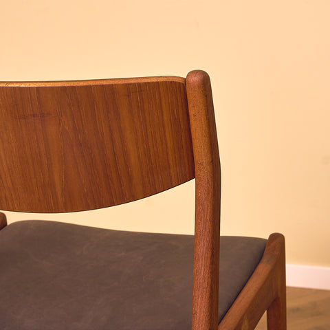 Danish set of 4 dining chairs, model '49' by Erik Buch for Sorø Stolefabrik