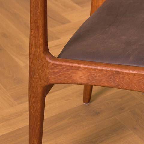 Danish set of 4 dining chairs, model '49' by Erik Buch for Sorø Stolefabrik