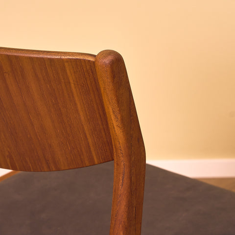 Danish set of 4 dining chairs, model '49' by Erik Buch for Sorø Stolefabrik